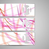 Vector web element for your design N10