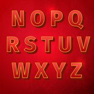 retro vintage font