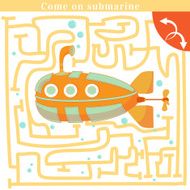 Funny labyrinth Come on submarine