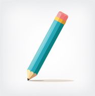 Pencil Vector flat illustration N2