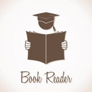 Book Reader Sign