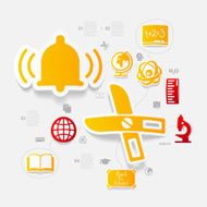 Education sticker infographic N275