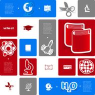 Education sticker infographic N277