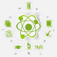 Education sticker infographic N282