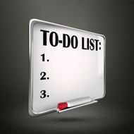 the word to-do list