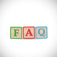 FAQ Block Illustration