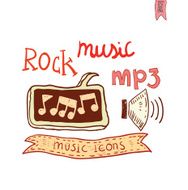 music lettering hand drawn illustration N2