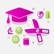 Education sticker infographic N284