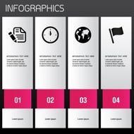 Infographics options template N28