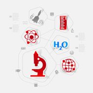 Education sticker infographic N285