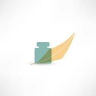 feather and ink icon N2