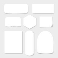 set of white sheets paper N2