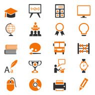 Education Icons Set N48