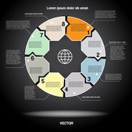 Diagram infographic for business project N3