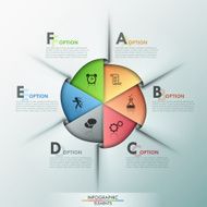 Modern infographics options banner N174