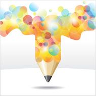 abstract pencil graphics