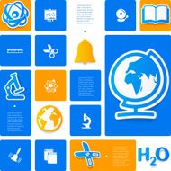 Education sticker infographic N294