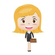 Women with bag