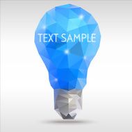 polygon idea light bulb N2