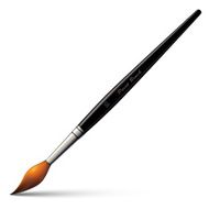Paint brush isolated on white background