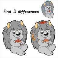 Find 3 differences (hedgehog) N2