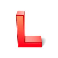 3d red letter L N5