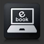 Black Square Button with Reading Online N2