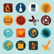 Set of education icons N175