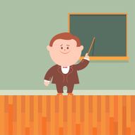 lets learn more teacher instructs using blackboard
