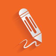 Pencil clean vector N2