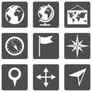 Vector Set of Geography Icons N5