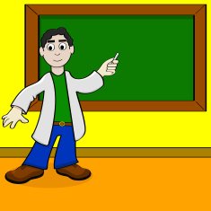 Cartoon Teacher N36