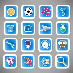 school and education icons N737