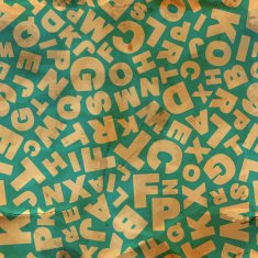 Letters seamless pattern N2
