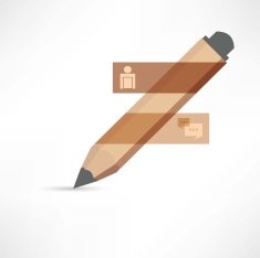 abstraction pencil icon