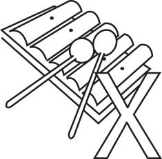 Letter X Xylophone free image download