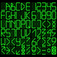 Digital alphabet N4
