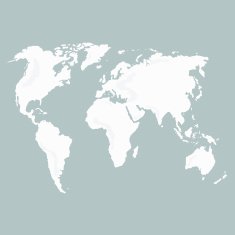 World Map - vector illustration