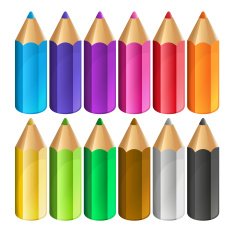 colour pencils N5