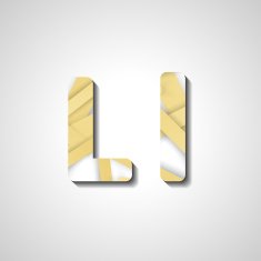 Colorful letter alphabet N632