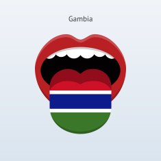 Gambia language Abstract human tongue