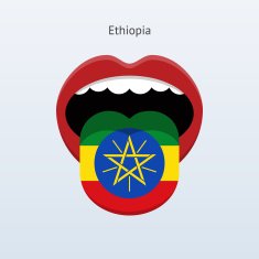 Ethiopia language Abstract human tongue