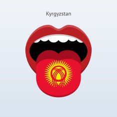 Kyrgyzstan language Abstract human tongue