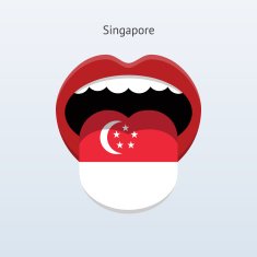 Singapore language Abstract human tongue