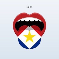 Saba language Abstract human tongue