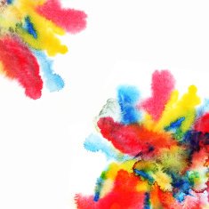 Abstract hand drawn watercolor background N8