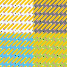 Seamless background set with pencil symbol N2