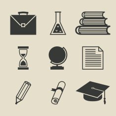 Education Icons Set N45