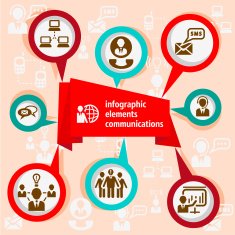 infographic concept communication