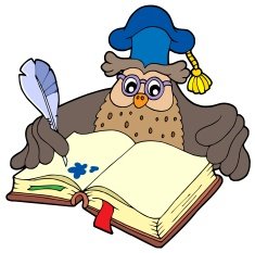 Writing owl teacher